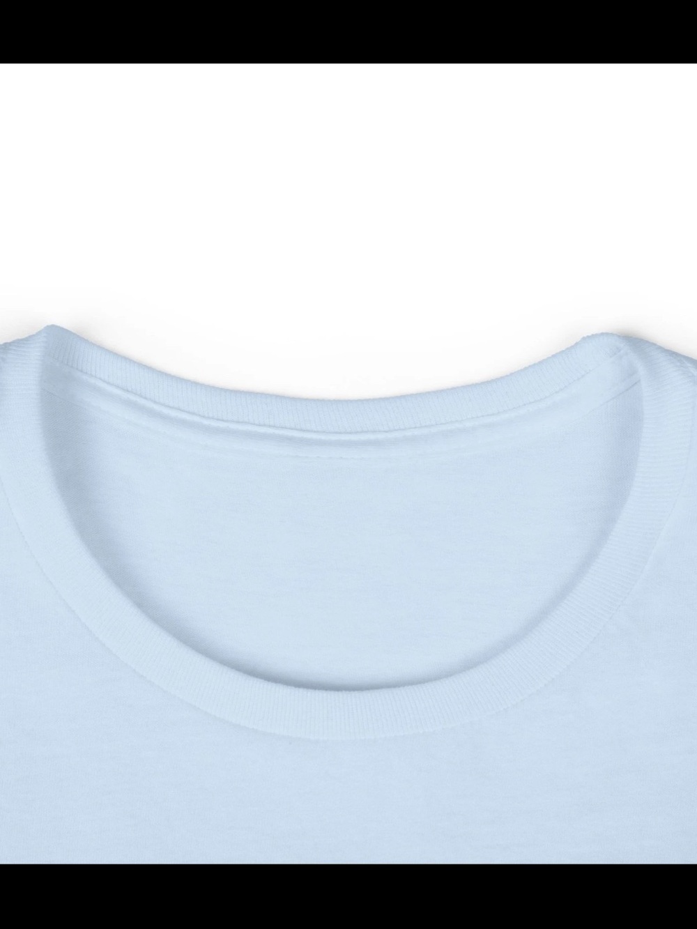 Gildan Light Blue Tshirt with Pink & Green Sardines Can Graphic - Picture 3 of 3